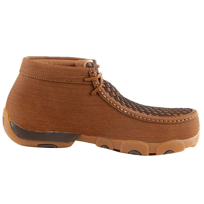 Twisted X Men's Clay Cocoa Basketweave Nano Toe Driving Moc
