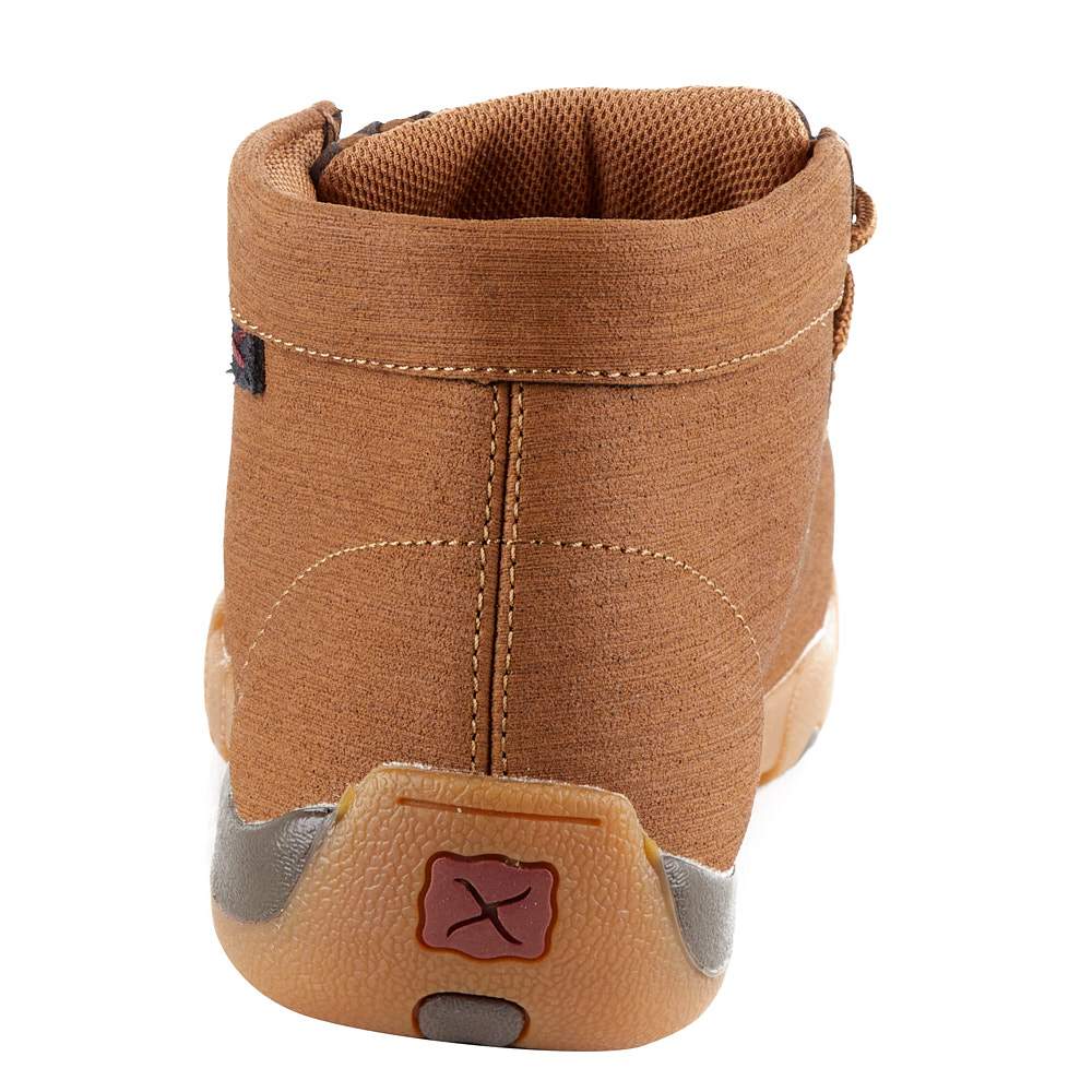 Twisted X Men's Clay Cocoa Basketweave Nano Toe Driving Moc