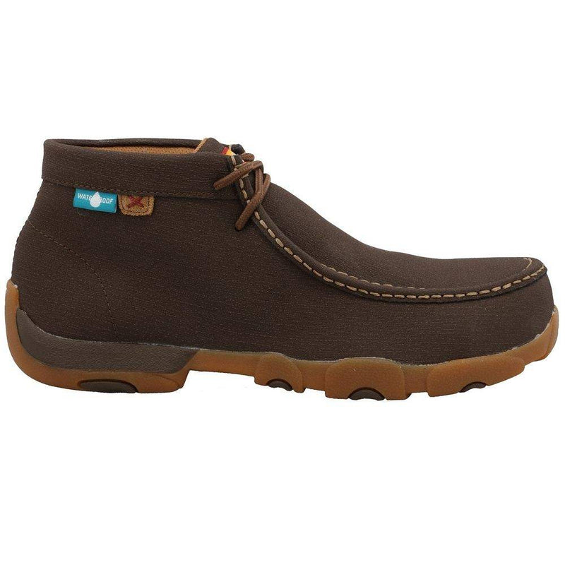 Twisted X Men`s Chocolate Duratwx Nano Toe Driving Moc