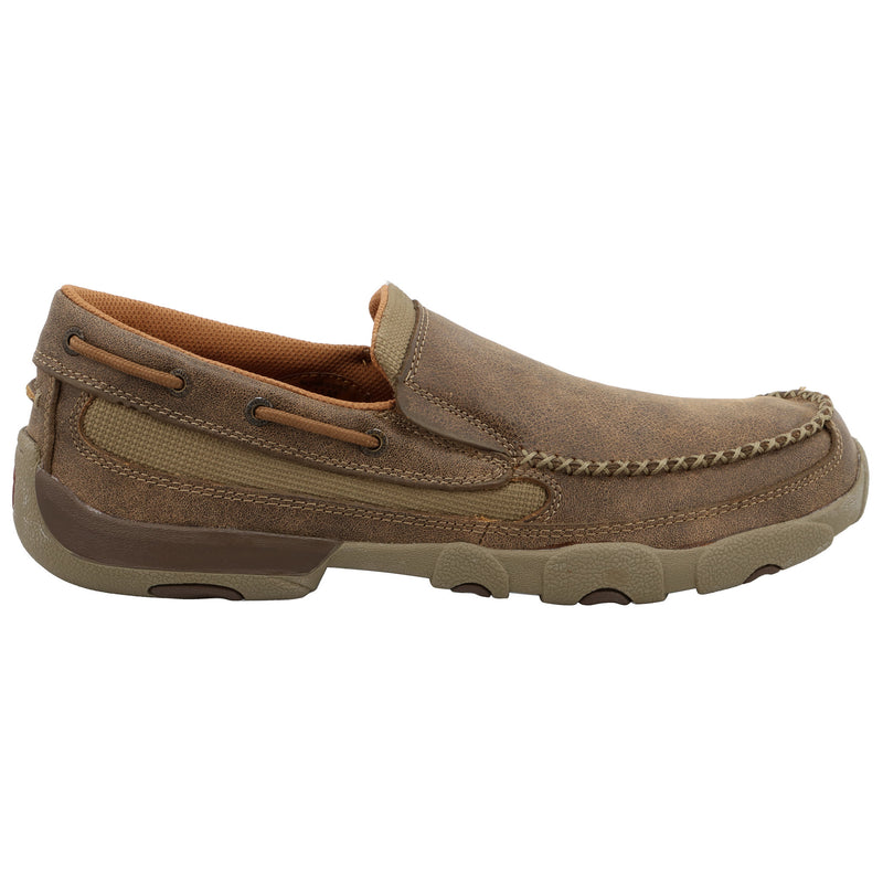 Twisted X Men's Bomber Slip-On Boat Shoe