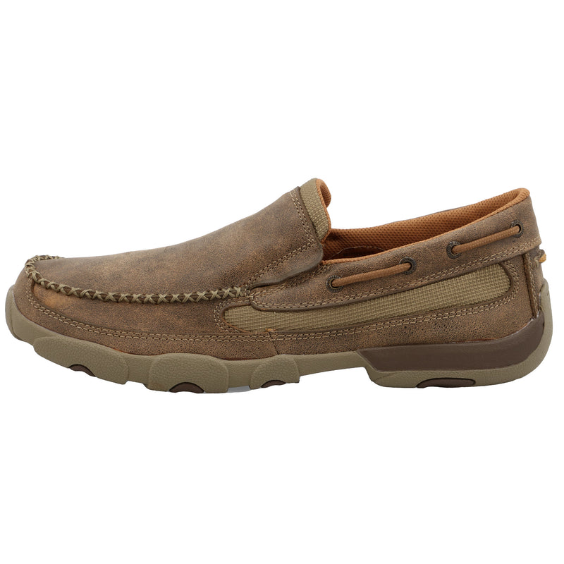 Twisted X Men's Bomber Slip-On Boat Shoe