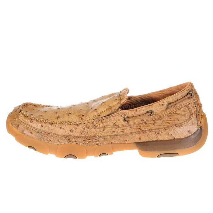 Twisted X Men`s Bomber Full Quill Ostrich Slip on