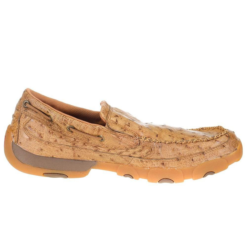 Twisted X Men`s Bomber Full Quill Ostrich Slip on