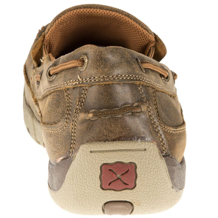 Twisted X Men's Bomber Composite Toe Slip-On Boat Shoe