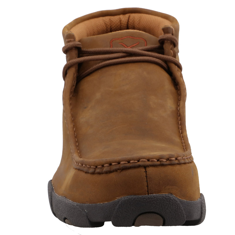 Twisted X Men's Distressed Saddle Steel Toe Driving Mocs
