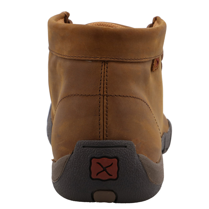 Twisted X Men's Distressed Saddle Steel Toe Driving Mocs