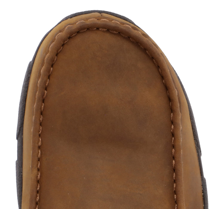 Twisted X Men's Distressed Saddle Steel Toe Driving Mocs