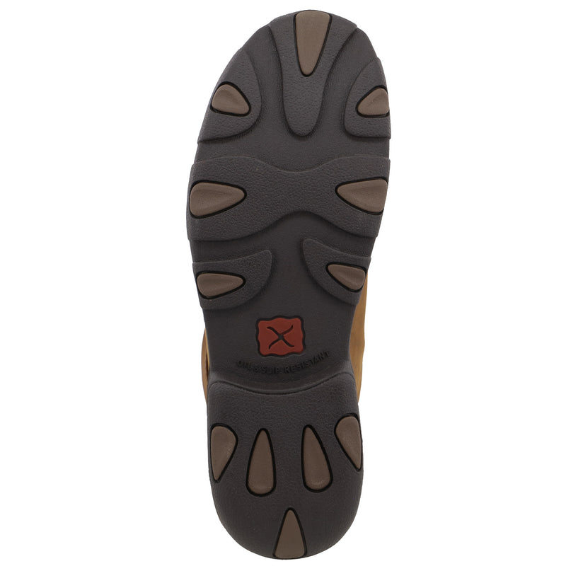 Twisted X Men's Distressed Saddle Steel Toe Driving Mocs