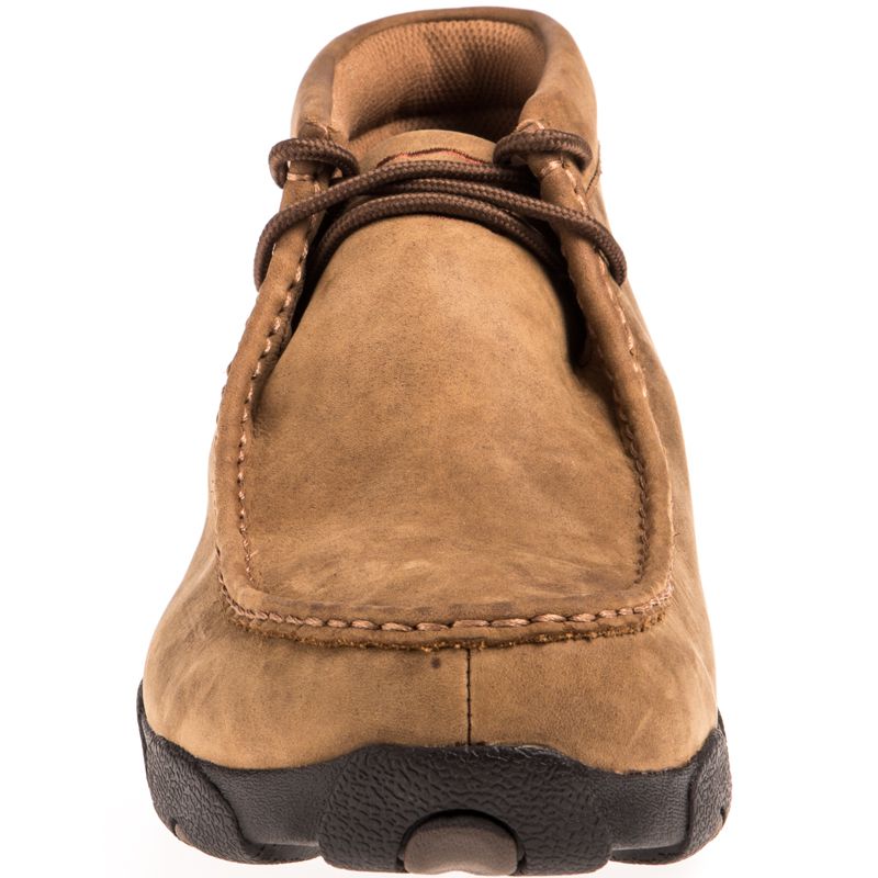 Twisted X Men's Distressed Saddle Waterproof Driving Mocs