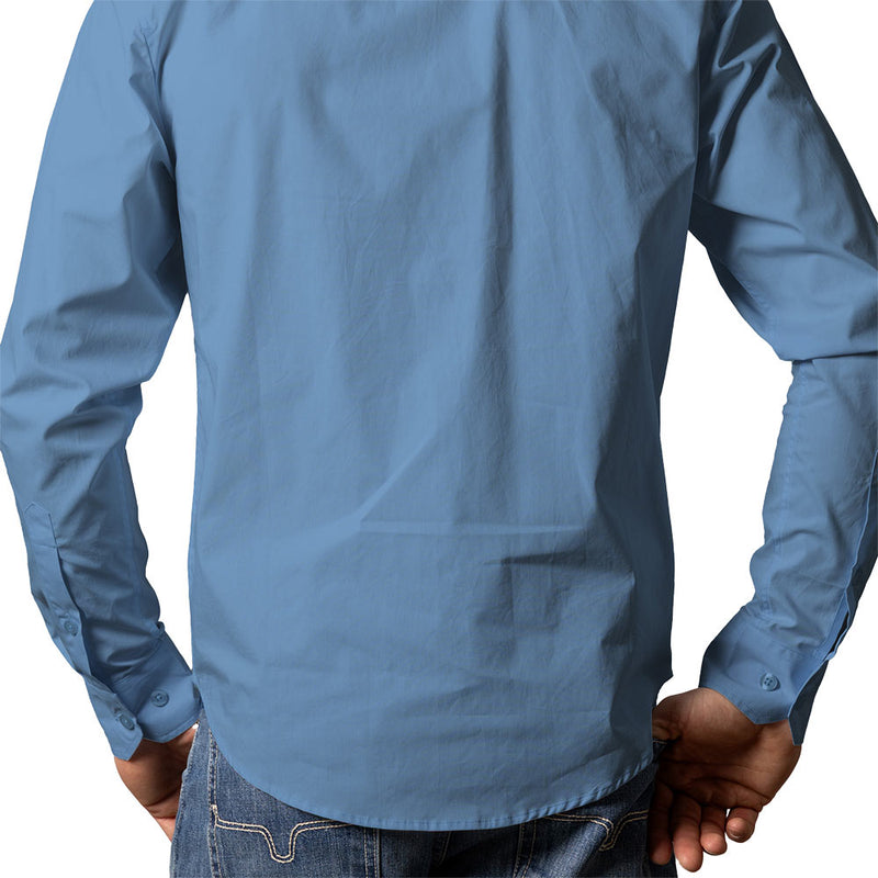 Kimes Ranch Men's Carbon Blue Team Shirt