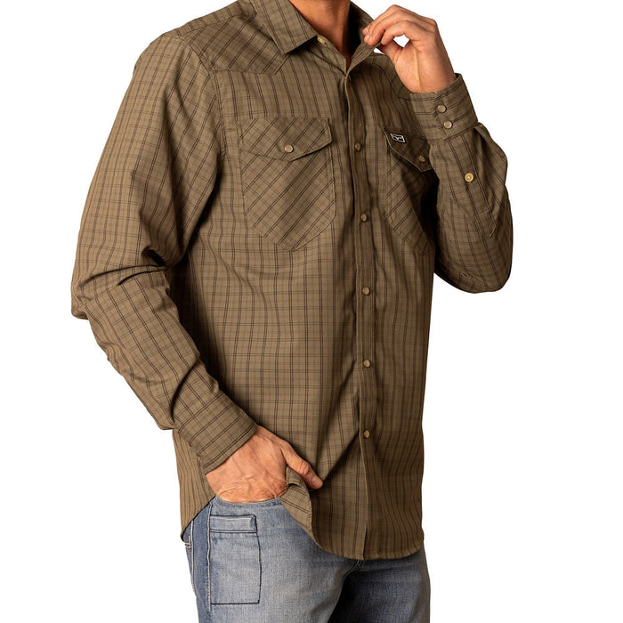 Kimes Ranch Men's Army Smalls Button Shirt