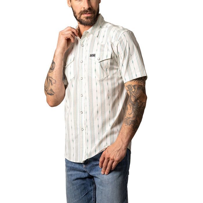 Kimes Ranch Men's Sonny Green Short Sleeve Shirt