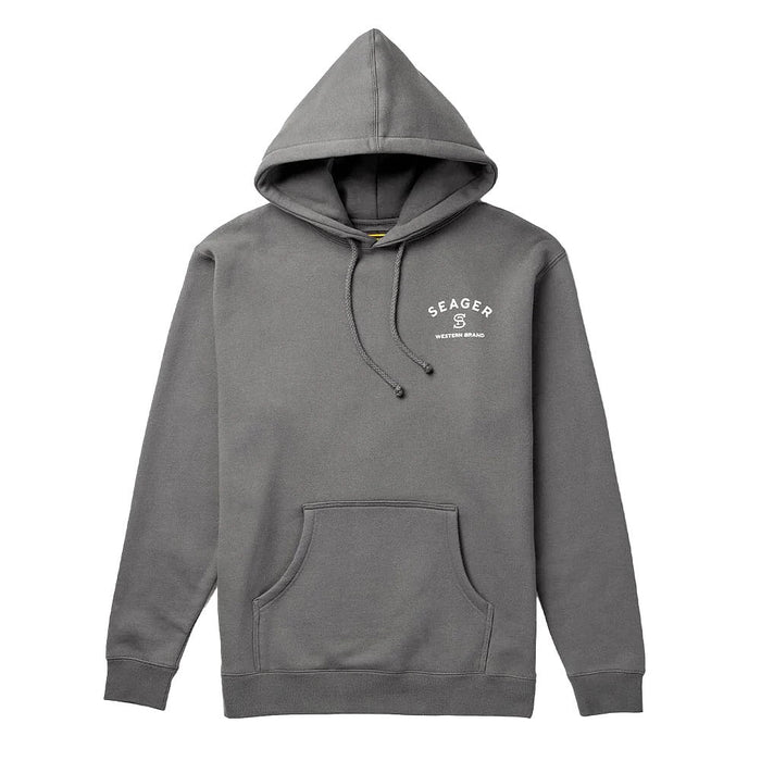 Seager Inc Men's Branded Charcoal Hoodie