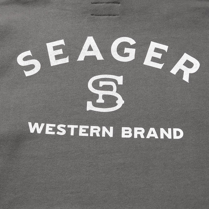 Seager Inc Men's Branded Charcoal Hoodie