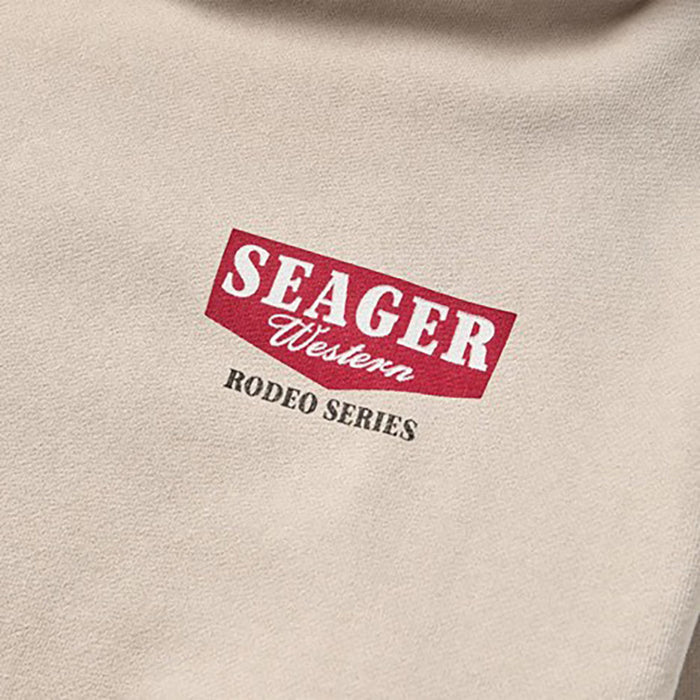 Seager Inc Men's Ivory Rodeo Hoodie