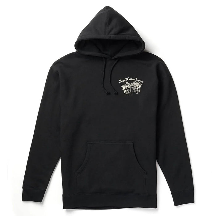 Seager Inc Men's Los Rios Black Hoodie