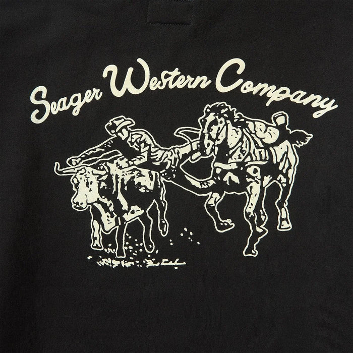 Seager Inc Men's Los Rios Black Hoodie