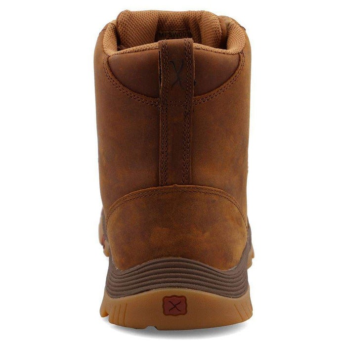Twisted X Men`s Oiled Saddle 6 In Lace Up Work Boot
