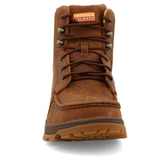 Twisted X Men`s Oiled Saddle 6 In Lace Up Work Boot