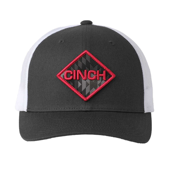 Cinch Womens Grey Logo Trucker Cap