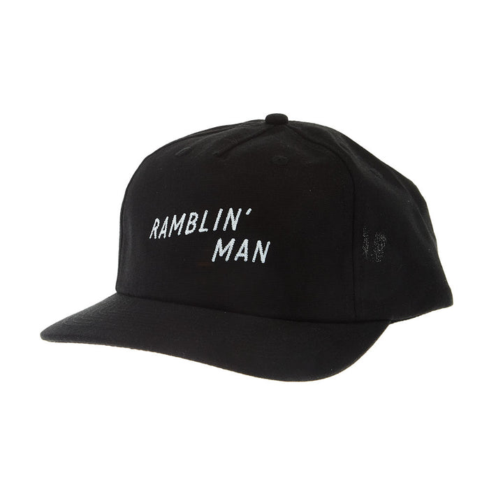 Seager Inc Ramblin Man Hemp Black Cap