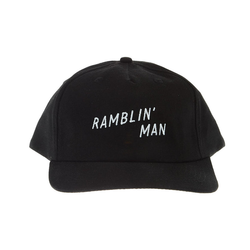 Seager Inc Ramblin Man Hemp Black Cap
