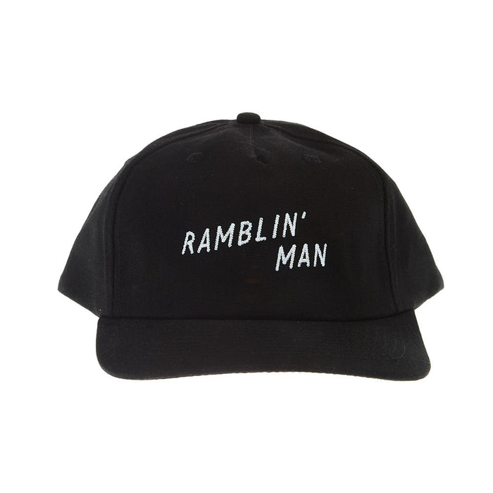 Seager Inc Ramblin Man Hemp Black Cap