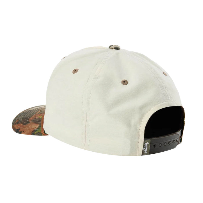 Seager Inc Men's Cream & Camo Branded Cap