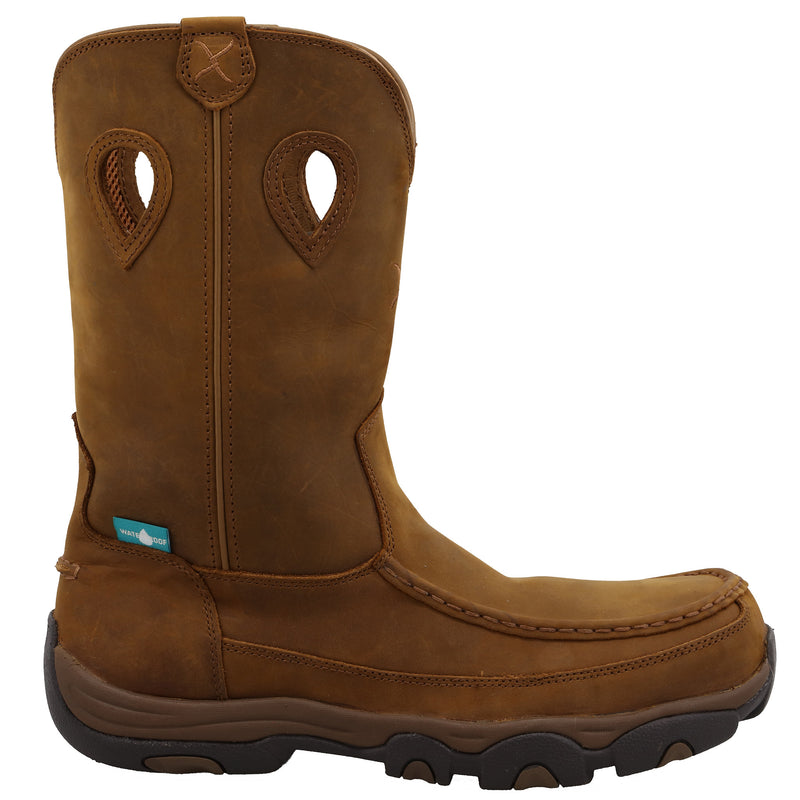 Twisted X Men's Distressed Saddle H20 Composite Toe Hiker Boot