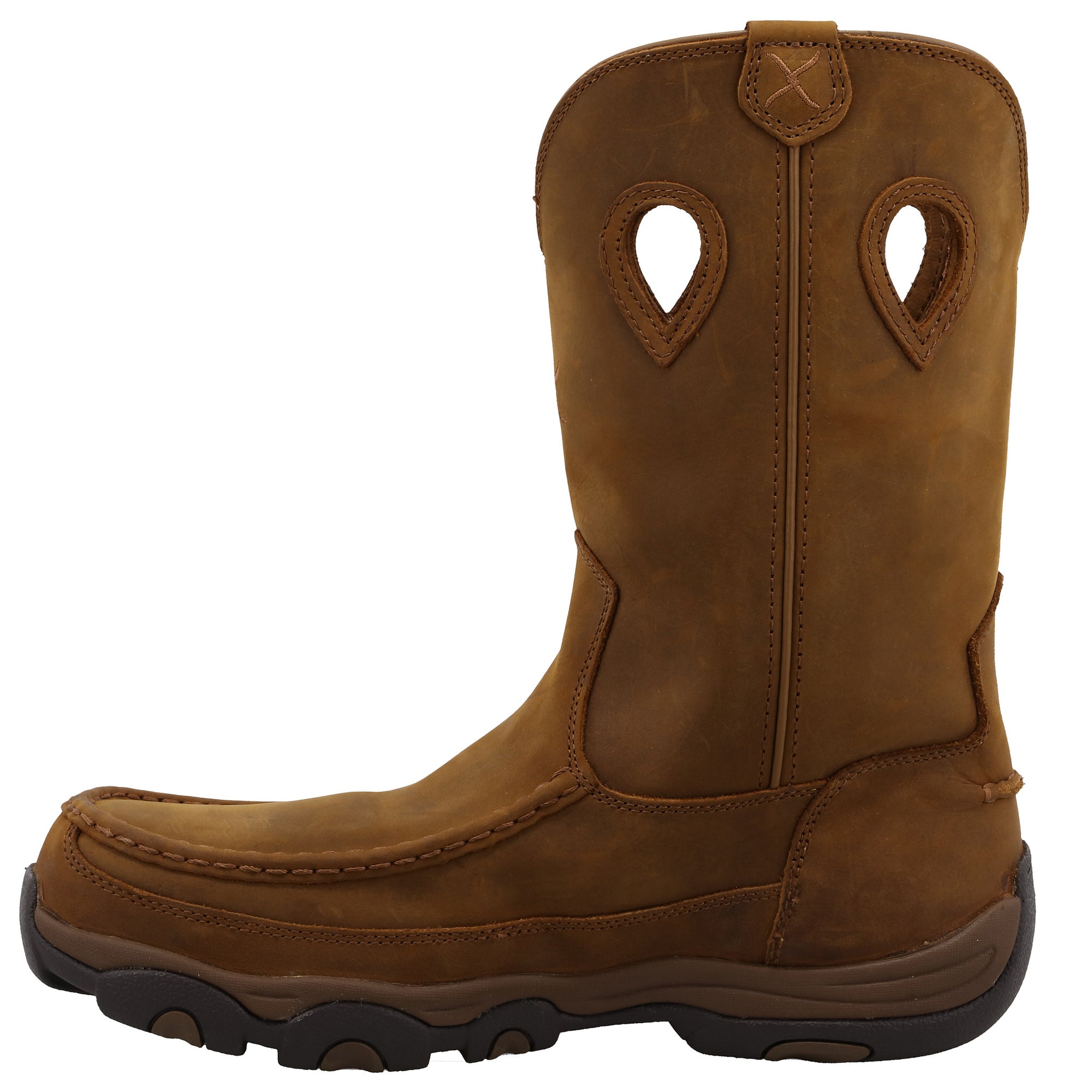 Twisted X Men's Distressed Saddle H20 Composite Toe Hiker Boot