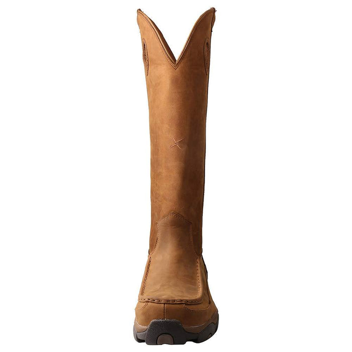 Twisted X Men's Distressed Saddle H2O ViperGuard 17in. Snake Boot