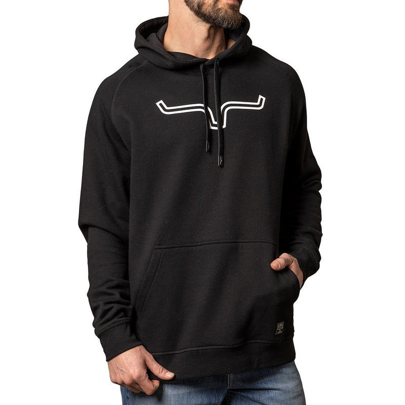 Kimes Ranch Men's Outlier Black & White Hoodie
