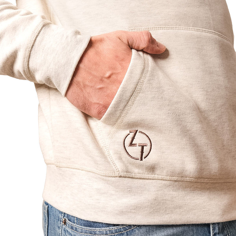 Kimes Ranch Men's Oatmeal Back Then Zach Top Hoodie