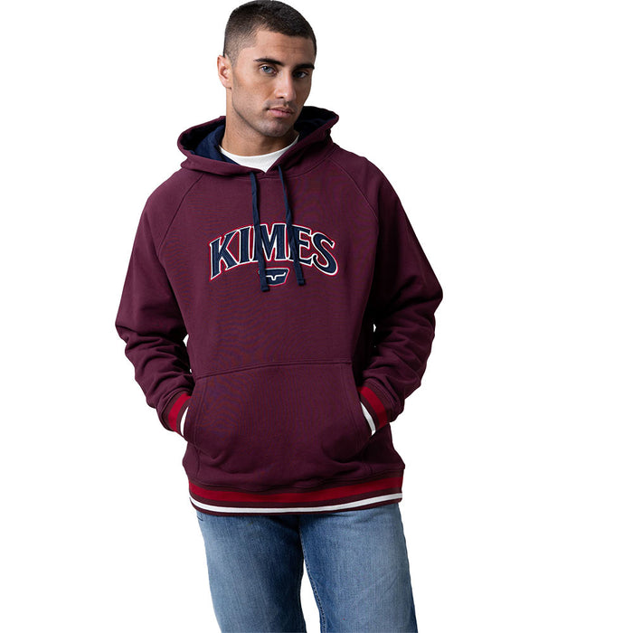 Kimes Ranch Kubo Hood Men's Burgundy Sweatshirt