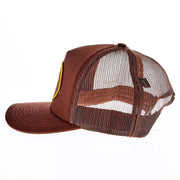 Seager Inc Brown Born Wild Trucker Cap