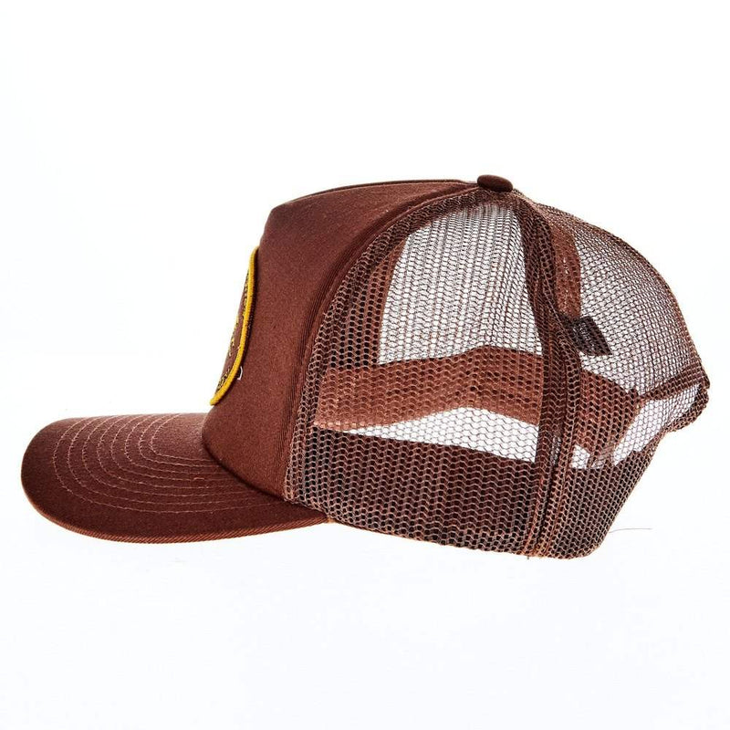 Seager Inc Brown Born Wild Trucker Cap