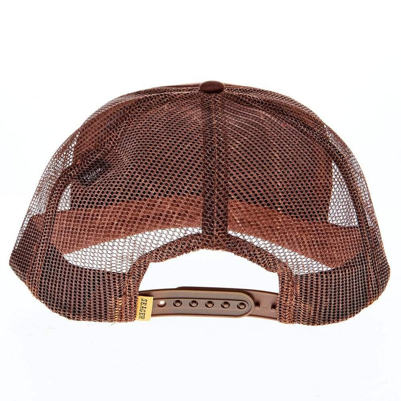 Seager Inc Brown Born Wild Trucker Cap