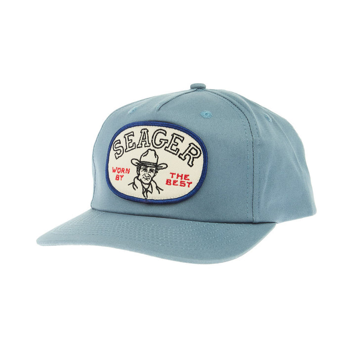 Seager Inc Washed Navy Judge Cap