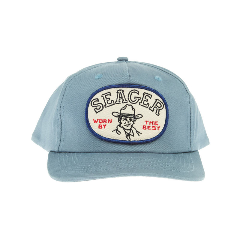 Seager Inc Washed Navy Judge Cap