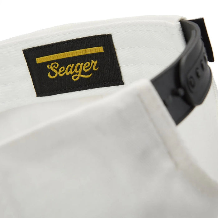 Seager Inc Cream & Black Los Rios Cotton Cap