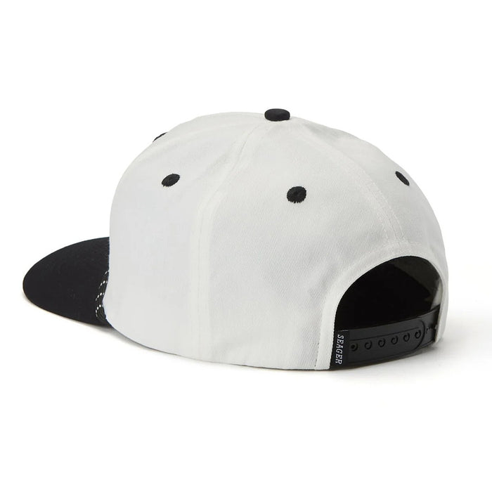 Seager Inc Cream & Black Los Rios Cotton Cap