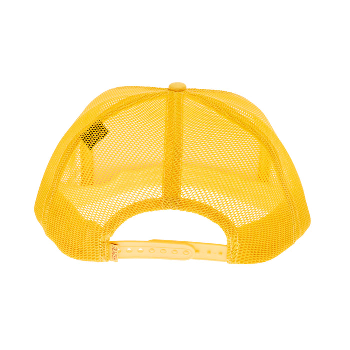 Seager Inc Men's Pack Mule Yellow and Cream Cap