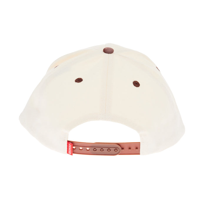 Seager Inc Men's Wilson Cream And Brown Cap