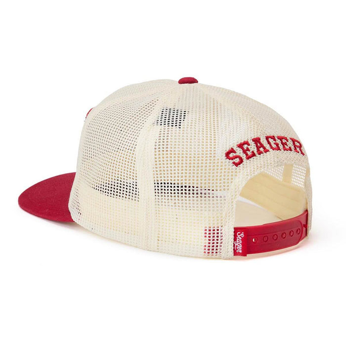 Seager Inc Men's Red Keep It Country Trucker Cap