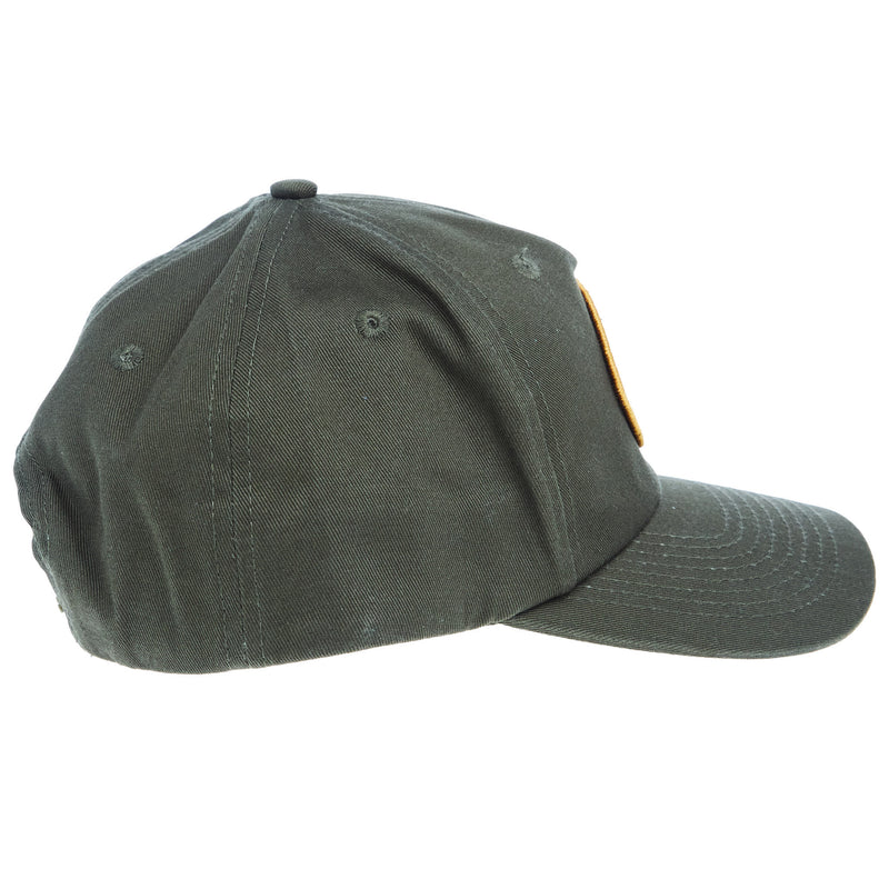 Seager Inc Dark Green Fat Tail Snapback Cap