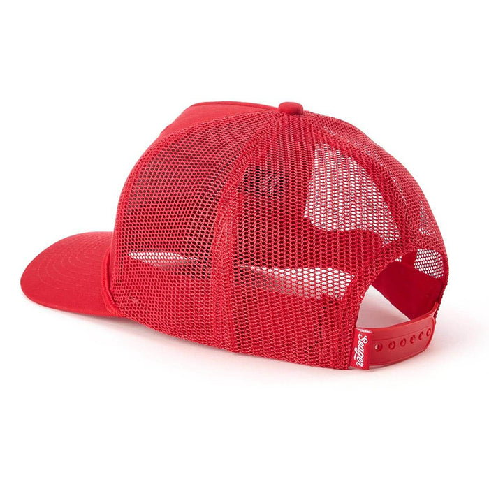 Seager Inc Men's Big USA Red Cap