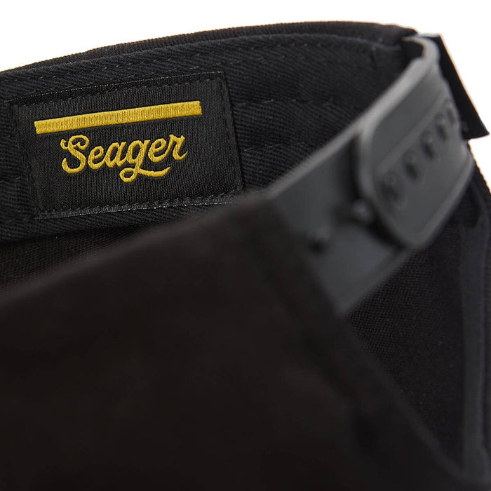 Seager Inc Men's Los Rios Black Cap
