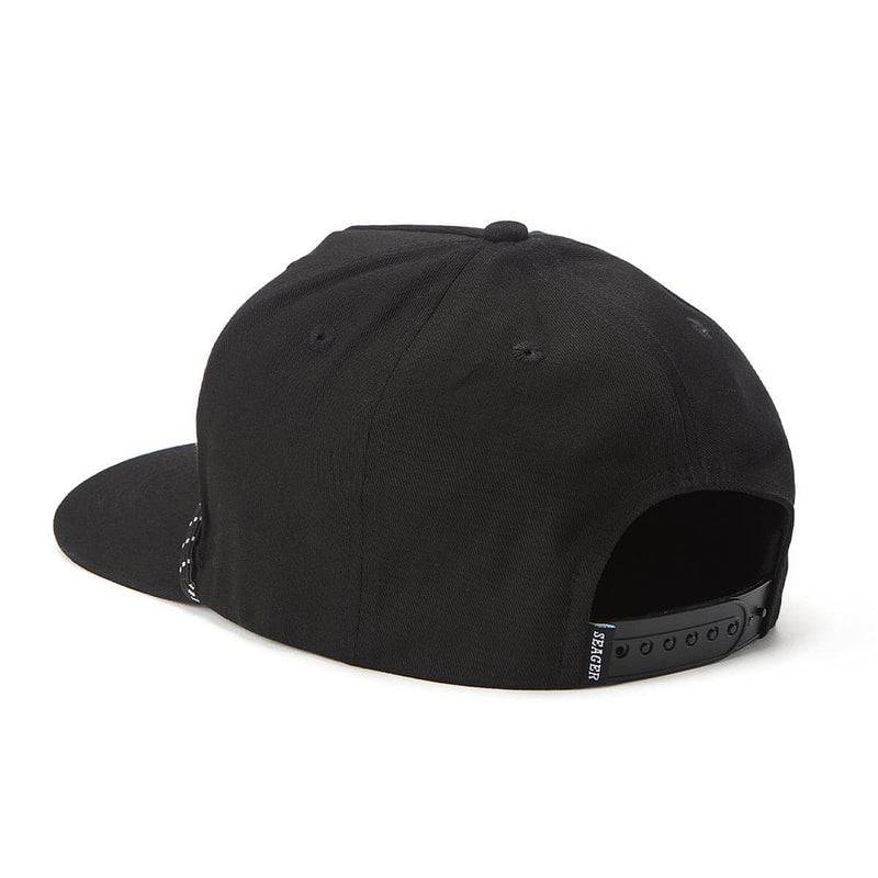 Seager Inc Men's Los Rios Black Cap