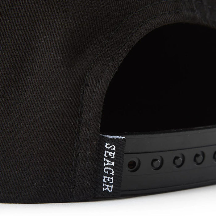 Seager Inc Men's Los Rios Black Cap