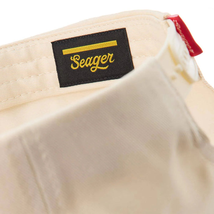 Seager Inc Men's USA White Cap